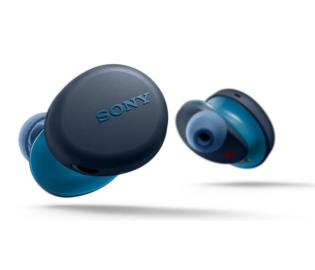 Sony WF-XB700L Niebieskie - 558062 - zdjęcie 2